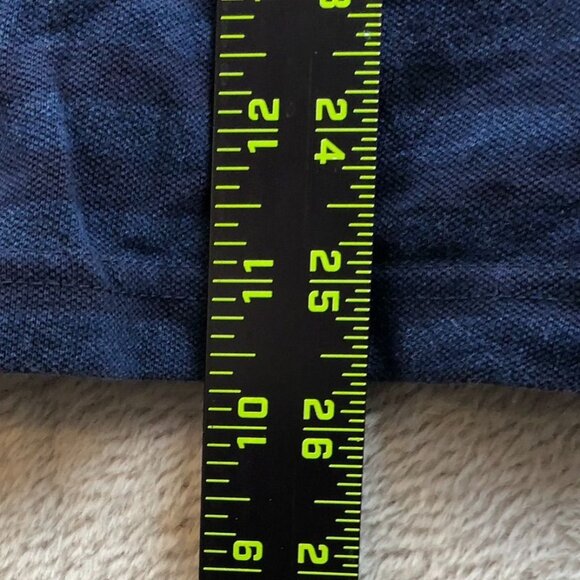 American Eagle Outfitters Men's Polo Shirt Large USA Slim Fit Core Flex Striped - Picture 4 of 12